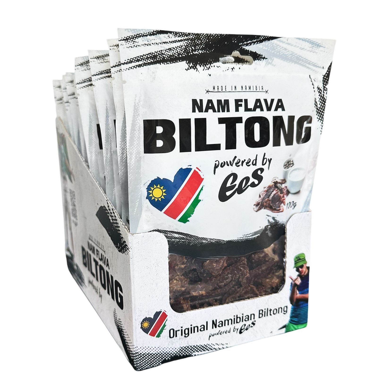 12x Pack (100g) - Nam Flava Biltong by EES - 1,2kg