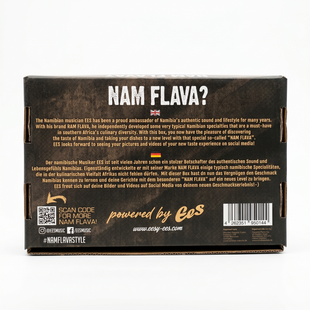 Biltong Box - Nam Flava Biltong by EES (Geschenkbox)
