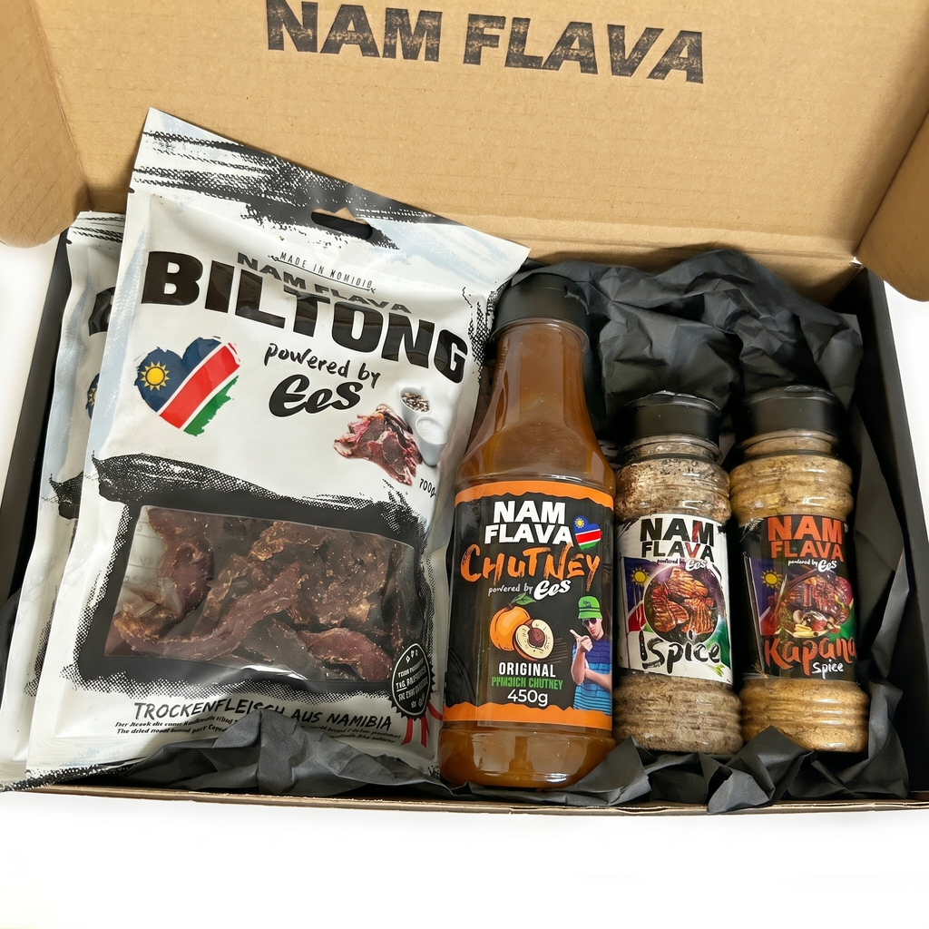 Biltong Box - Nam Flava Biltong by EES (Geschenkbox)