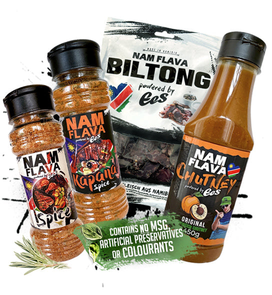 Biltong Box - Nam Flava Biltong by EES (Geschenkbox)