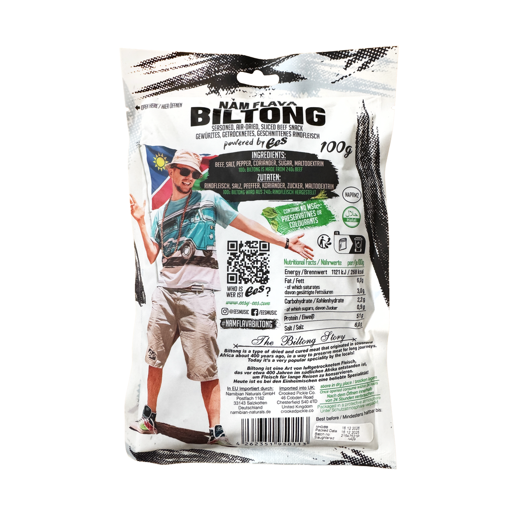 Nam Flava Biltong by EES - 100g