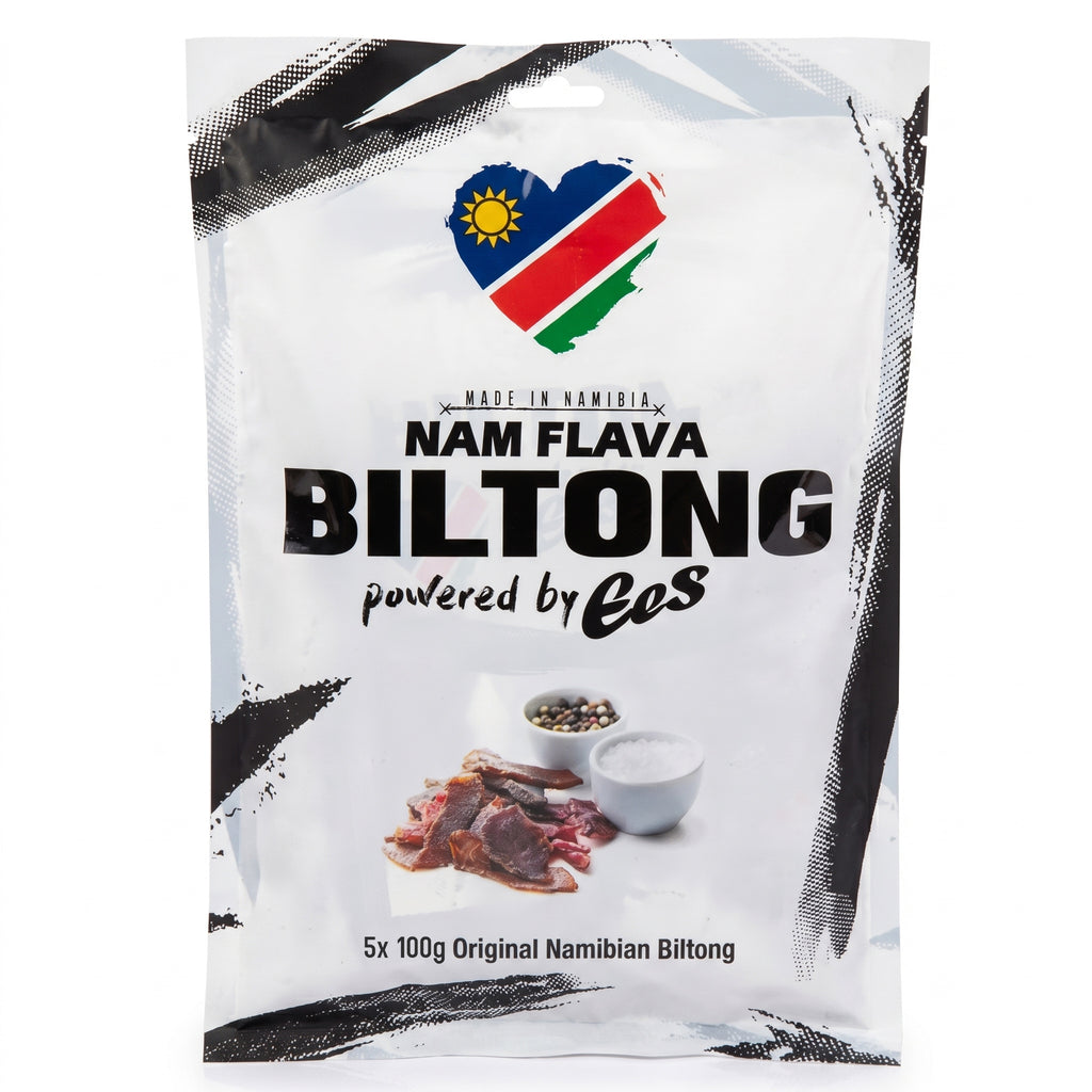 5x Pack (100g) - Nam Flava Biltong by EES - 500g